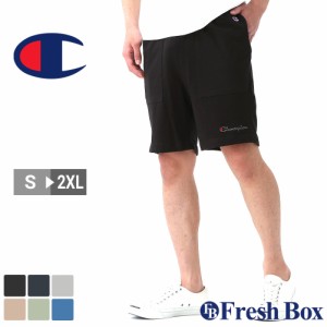 チャンピオン ハーフパンツ 膝上 メンズ ルームウェア 85867 586321 S-2XL USAモデル Champion【メール便可】/ LL 2L XXL 3L ショートパ