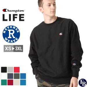 チャンピオン トレーナー メンズ 袖ロゴ 裏起毛 GF70 Y06145 XS-3XL Champion / 3L 4L 大きいサイズ ブランド 定番アイテム