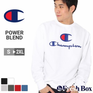 【送料無料】 Champion チャンピオン トレーナー 裏起毛 メンズ ブランド スウェット 大きいサイズ 9オンス Powerblend Fleece Crew Big 