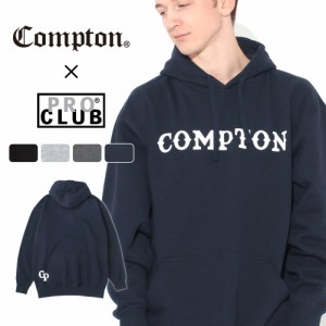 【送料無料】 パーカー プルオーバー メンズ プロクラブ コンプトン コラボ comxpc0004 PRO CLUB COMPTON BASIC LOGO