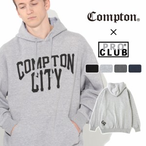 【送料無料】 パーカー プルオーバー メンズ プロクラブ コンプトン コラボ comxpc0006 PRO CLUB COMPTON THE CITY