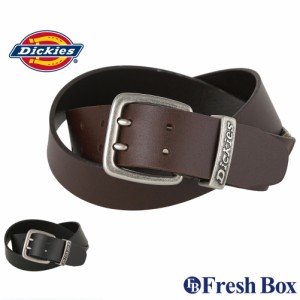 ディッキーズ ベルト ダブルピン メンズ 本革 レザー D102J5 大きいサイズ USAモデル Dickies カジュアル ロング