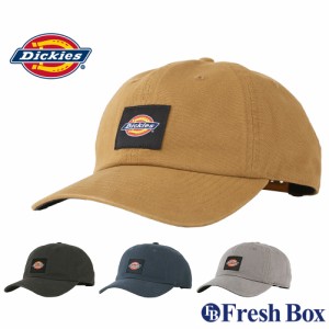 【送料無料】 Dickies ディッキーズ キャップ 帽子 メンズ レディース キャンバス ウォッシュ加工 ロゴパッチ WH300