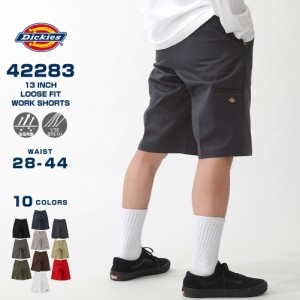 【送料無料】 ディッキーズ 42283 ハーフパンツ ひざ下 ウエスト 28〜44インチ 大きいサイズ USAモデル Dickies ワークパンツ パンツ 作