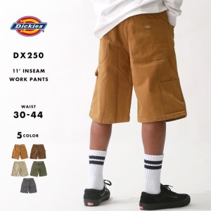 【送料無料】 ディッキーズ ハーフパンツ ひざ下 メンズ デニム DX250 大きいサイズ USAモデル Dickies ワークパンツ 作業服 作業着【COP