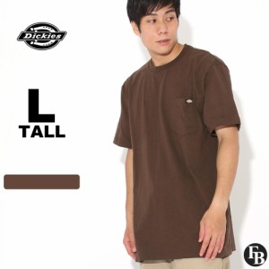 【送料無料】 [トールサイズ] ディッキーズ Tシャツ メンズ 半袖 クルーネック ポケット WS450 USAモデル Dickies【メール便可】/ ポケT 