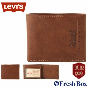 【送料無料】 Levis リーバイス 財布 メンズ 二つ折り ブランド カジュアル 本革 levis-31lv240013 USAモデル