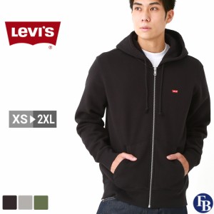 リーバイス パーカー ジップアップ メンズ フリース裏地 XS-2XL 34259 LEVIS / Levis アメカジ 大きいサイズ ブランド あったか_b
