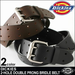ディッキーズ ベルト ダブルピン メンズ 本革 レザー 11DI0227|大きいサイズ USAモデル Dickies|カジュアル ロング big_ac