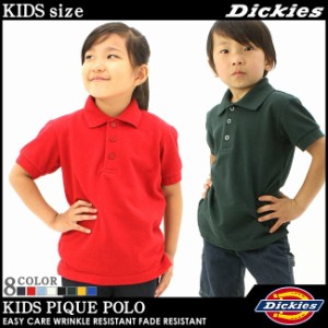 【送料無料】 [キッズ] ディッキーズ ボーイズ ポロシャツ 半袖 KS3552 USAモデル Dickies Boys【メール便可】/ 半袖ポロシャツ 子供 男