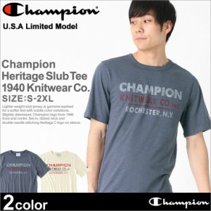 【送料無料】 Champion チャンピオン Tシャツ 半袖 ヘリテージ メンズ レディース T1235 549805 USAモデル【メール便可】/ ビッグロゴ 半