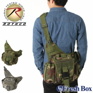 【送料無料】 ロスコ バッグ ショルダーバッグ メンズ レディース USAモデル 米軍 ブランド ROTHCO ボディバッグ ワンショルダー 斜めが