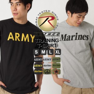 【送料無料】 ロスコ Tシャツ 半袖 メンズ USAモデル ROTHCO【メール便可】/ 米軍 ブランド半袖Tシャツ ロゴ プリント