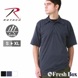 【送料無料】 ロスコ ポロシャツ 半袖 メンズ S-XL USAモデル ROTHCO / LL 2L 大きいサイズ ブランド 定番アイテム ミリタリー アメカジ