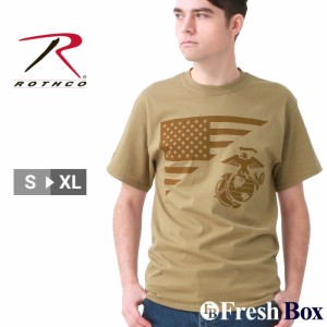 【送料無料】 ロスコ Tシャツ 半袖 メンズ レディース プリント クルーネック S-XL 54280 USAモデル ROTHCO / LL 2L カットソー 大きいサ