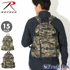 【送料無料】 ROTHCO ロスコ バッグ リュック メンズ ミリタリー アウトドア バックパック Vintage Canvas Mini Backpack rothco-9720-97