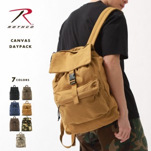 【送料無料】 ROTHCO ロスコ バッグ リュック メンズ ミリタリー アウトドア バックパック Canvas Day Backpack rothco-2169-2369-2370-2