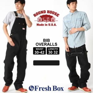 ROUND HOUSE ラウンドハウス オーバーオール メンズ 大きいサイズ メンズ [ラウンドハウス ROUND HOUSE オーバーオール デニム ジーンズ