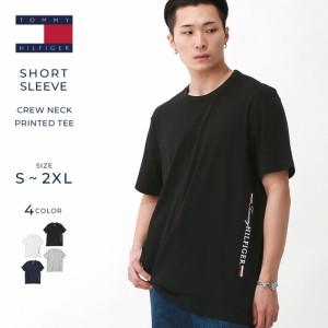 【送料無料】 トミーヒルフィガー TOMMY HILFIGER Tシャツ メンズ【メール便可】ロゴ プリント シンプル 薄手 半袖Tシャツ ブランド スト