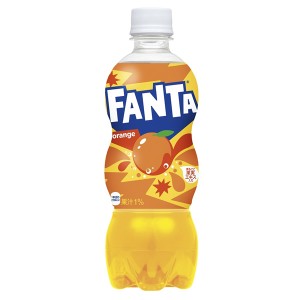 コカ・コーラ ファンタオレンジPET 500ml 24本入×1ケース