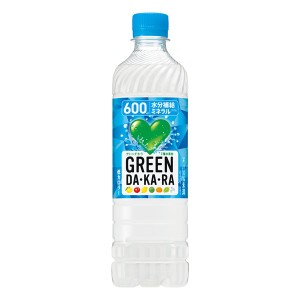 サントリー GREEN DA・KA・RA 600mlPET 24本入×1ケース