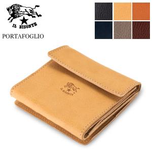 イル ビゾンテ 二折財布小銭入付き メンズ ブランド 気楽 IL BISONTE  