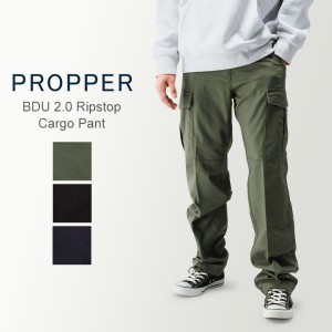 [あす着] プロッパー Propper BDU 2.0 リップストップ カーゴパンツ メンズ ゆったり ズボン ミリタリーパンツ ワークパンツ カジュアル 