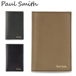 [あす着] ポールスミス PAUL SMITH カードケース 名刺入れ 二つ折り メンズ マルチストライプ レザー 本革 M1A-4774-BMULTI