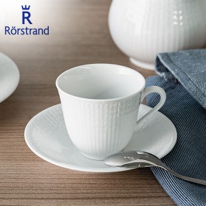 [あす着] ロールストランド Rorstrand スウェディッシュグレース コーヒーカップ＆ソーサー 食器 磁器 北欧 1011844 / 1011846