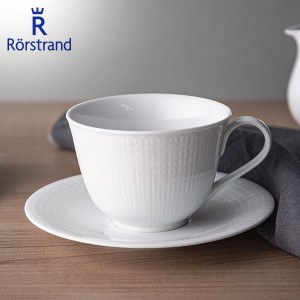 [あす着] ロールストランド Rorstrand スウェディッシュグレース ティーカップ＆ソーサー 食器 磁器 北欧 1012383 / 1012385