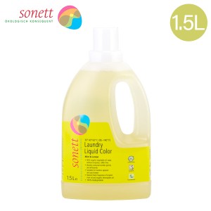 [あす着] ソネット Sonett ナチュラルウォッシュリキッド カラー 1.5L 色柄物用 液体洗剤 GB5040/SNN5640 洗剤 洗濯 衣類 おしゃれ着