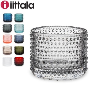 [あす着] イッタラ Iittala カステヘルミ Kastehelmi キャンドルホルダー 64mm ボティーブ 10256 Votive ガラス インテリア 北欧