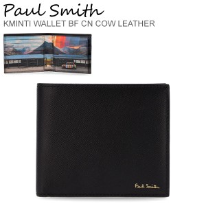 新品 ポールスミス PAUL SMITH 2つ折り財布 BILLFOLD AND COIN WALLET ベージュ