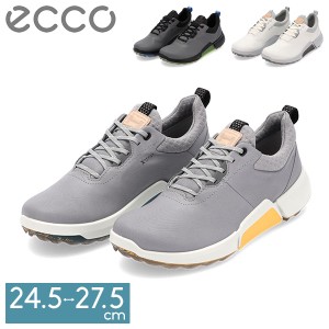 [あす着] エコー ECCO ゴルフシューズ スニーカー Ecco M Golf Biom H4 メンズ 靴 レザー 革 ゴルフ 10820401