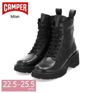 [あす着] カンペール Camper ハイカットブーツ ミラ レディース Milah 22.5 25.5cm K400577 001 靴 シューズ