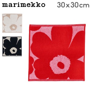 [あす着] マリメッコ Marimekko ミニタオル ハンドタオル ウニッコ コットン リネン 30×30cm 北欧雑貨 ハンカチ かわいい 売り尽くし