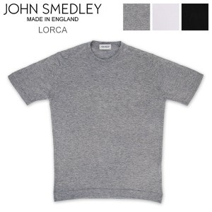 [あす着] ジョンスメドレー John Smedley Tシャツ 半袖 ロルカ LORCA MEN Crew Neck メンズ 無地 上品 シンプル