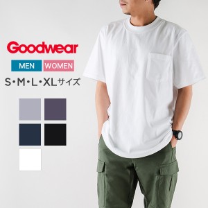 [あす着] グッドウェア Goodwear Tシャツ 半袖Tシャツ クルーネッククラシックフィット GP-2800 無地 厚手