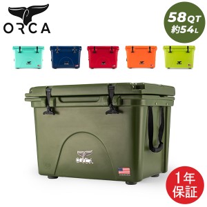 [あす着] オルカ ORCA クーラーボックス Orca Coolers 58QT 大型 約54L クーラーBOX ハードクーラー キャンプ