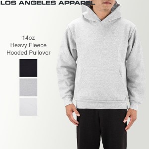 [あす着] ロサンゼルスアパレル Los Angeles Apparel ロスアパ パーカー S M L XLサイズ ヘビーフリース プルオーバー メンズ