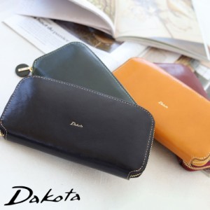 ポイント10% 【dakotaオリジナルレザートレー有】ダコタ 長財布 チェルキオ 0030523 Dakota ラウンドファスナー 小銭入れ付き ロングウォ