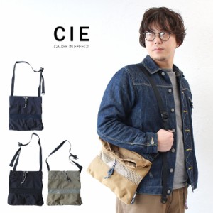 父の日  ポイント10倍 シー バッグ メンズ ショルダーバッグ CIE GRID ATTACHMENT 01 シー 011801 正規品 akz-ks