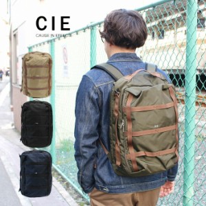 ポイント10倍  シー バッグ メンズ リュック デイパック リュックサック バックパック 2way CIE GRID 2WAY BACKPACK 01 シー 031803 正規