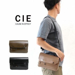 【商品レビューで＋P5％】ポイント10% 父の日  シー ショルダーバッグ ショルダー CIE LEATHER FLAP SHOULDER BAG シー レザー フラップ 