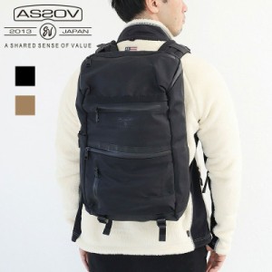 【商品レビューで＋P5％】アッソブ AS2OV WATER PROOF CORDURA 305D ROUND ZIP BACKPACK バックパック リュックサック PC収納 141612 UNB