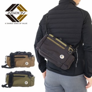 【商品レビューで＋P5％】AS2OV GOLF アッソブゴルフ ショルダーバッグ ゴルフシリーズ CORDURA FINE TEX SHOULDER BAG GOLF 152301