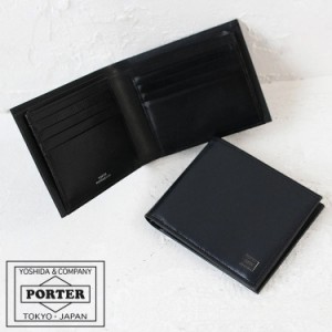 ポーター プリュム ウォレット 179-03872 吉田カバン 財布 メンズ 二つ折り財布 小銭入れなし PORTER【こちらの商品はただいま発送まで一