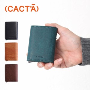 ポイント10倍 カクタ カードケース 財布 ミニ財布 カクタ CACTA Payment Hunter Wallet PUEBLO 2005 スキミング防止 本革 正規品