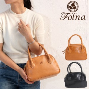 【商品レビューで＋P5％】ポイント10% フォルナ Folna ヌメオイルシュリンク ミニボストンバッグ 259673 日本製 レディース ハンドメイド