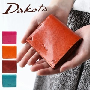 ポイント10% 【dakotaオリジナルレザートレー有】ダコタ 二つ折り財布 バンビーナ Dakota 36120 新品番0030830 ミニ財布 レディース ブラ